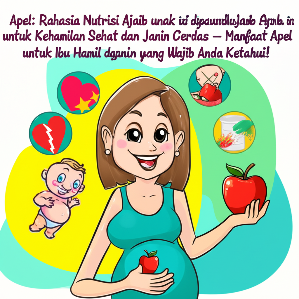 Apel: Rahasia Nutrisi Ajaib untuk Kehamilan Sehat dan Janin Cerdas – Manfaat Apel untuk Ibu Hamil dan Janin yang Wajib Anda Ketahui!