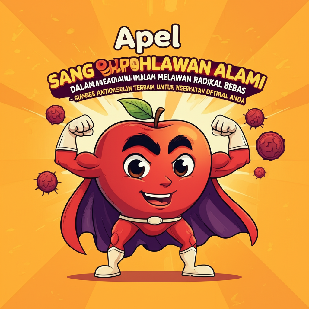 Apel: Sang Pahlawan Alami dalam Melawan Radikal Bebas – Sumber Antioksidan Terbaik untuk Kesehatan Optimal Anda