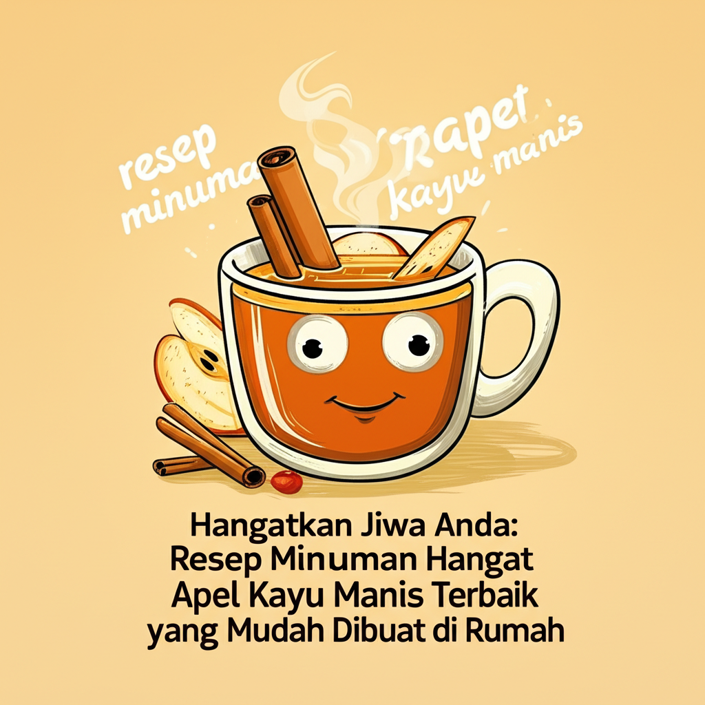 Hangatkan Jiwa Anda: Resep Minuman Hangat Apel Kayu Manis Terbaik yang Mudah Dibuat di Rumah