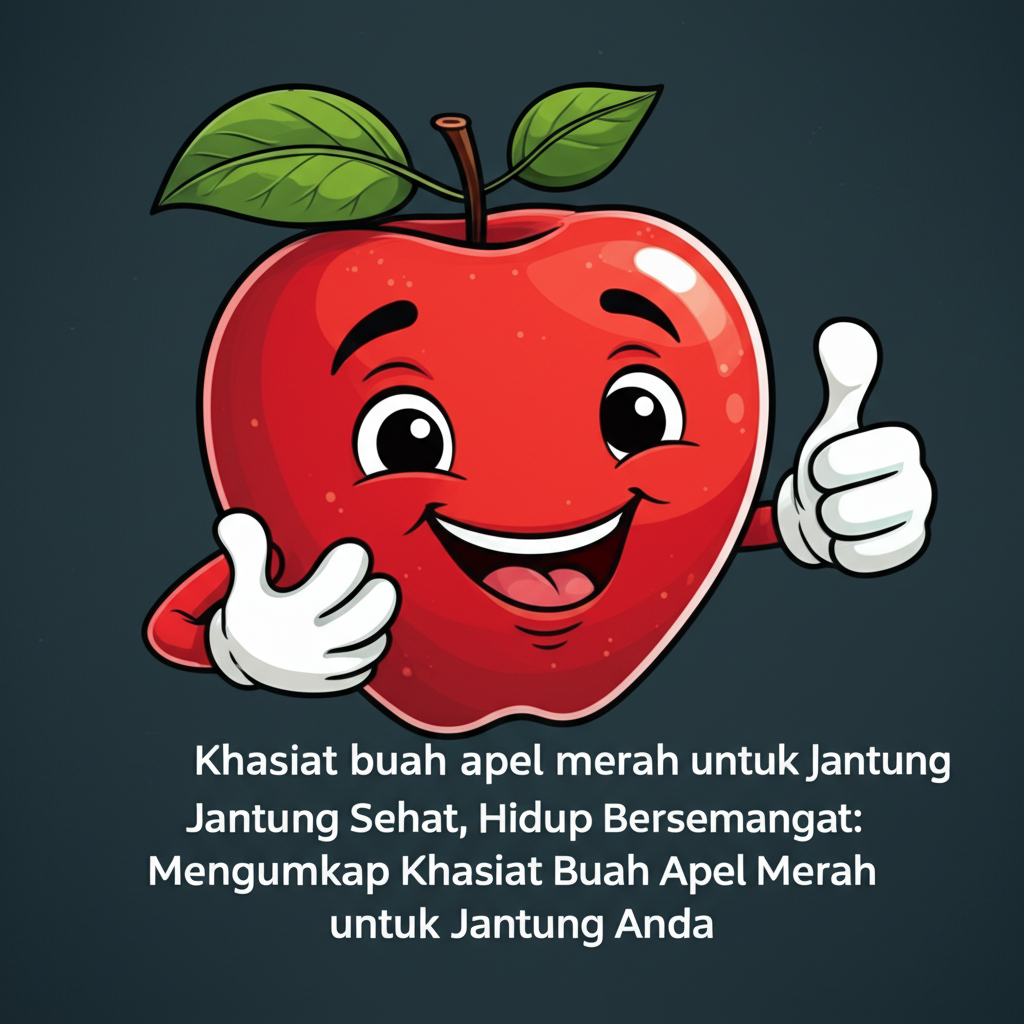 Jantung Sehat, Hidup Bersemangat: Mengungkap Khasiat Buah Apel Merah untuk Jantung Anda