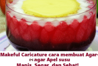 Manis, Segar, dan Sehat! Panduan Lengkap Cara Membuat Agar-Agar Apel Susu yang Menggugah Selera