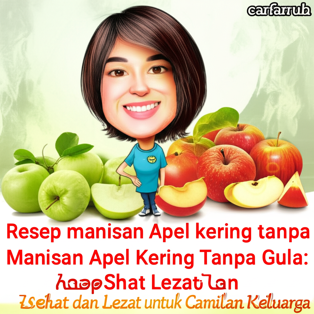 Manisan Apel Kering Tanpa Gula: Resep Sehat dan Lezat untuk Camilan Keluarga