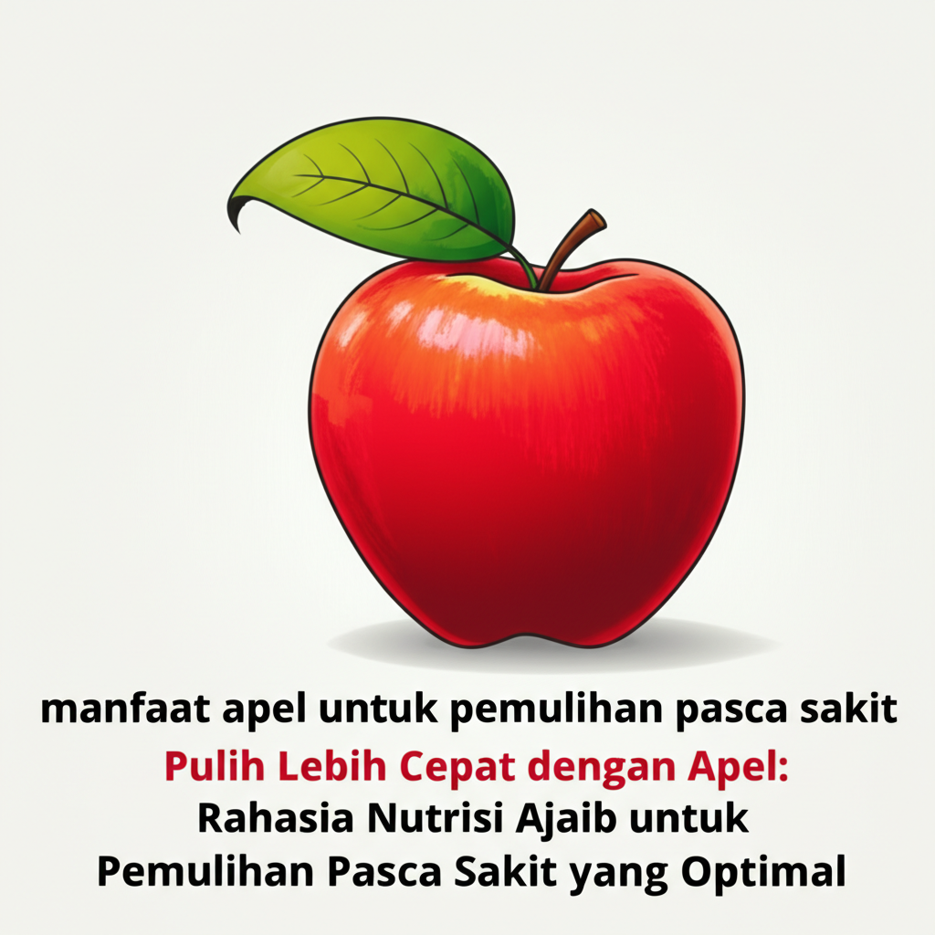 Pulih Lebih Cepat dengan Apel: Rahasia Nutrisi Ajaib untuk Pemulihan Pasca Sakit yang Optimal