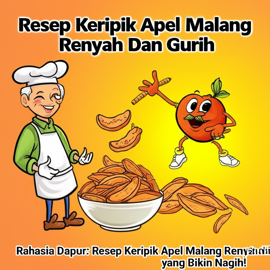 Rahasia Dapur: Resep Keripik Apel Malang Renyah dan Gurih yang Bikin Nagih!