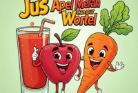 Rahasia Kesegaran Optimal: Resep Jus Apel Merah Campur Wortel untuk Kesehatan Sehari-hari