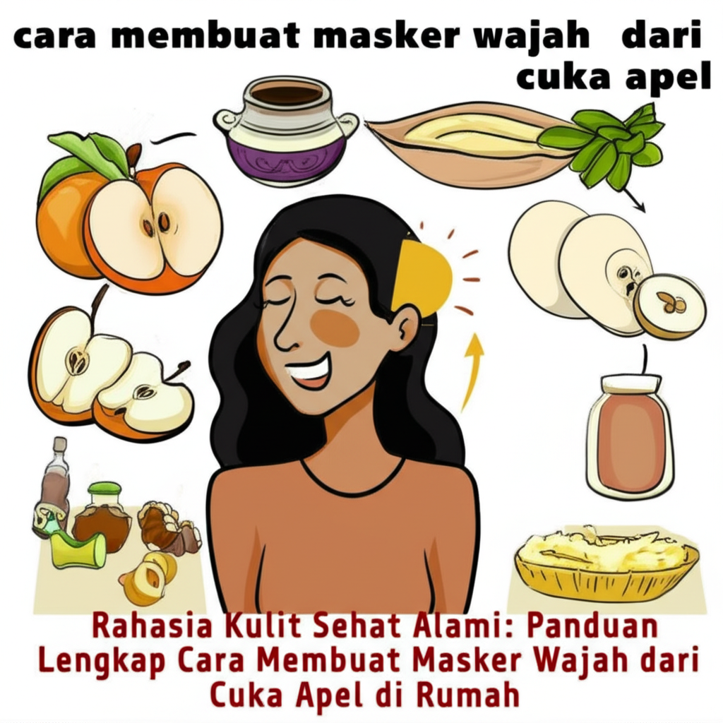 Rahasia Kulit Sehat Alami: Panduan Lengkap Cara Membuat Masker Wajah dari Cuka Apel di Rumah