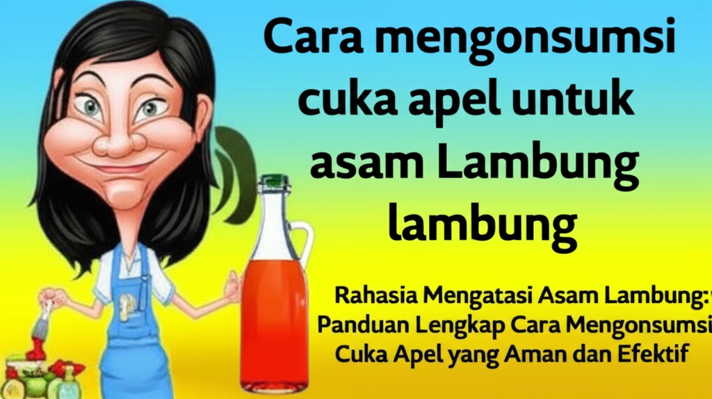 Rahasia Mengatasi Asam Lambung: Panduan Lengkap Cara Mengonsumsi Cuka Apel yang Aman dan Efektif