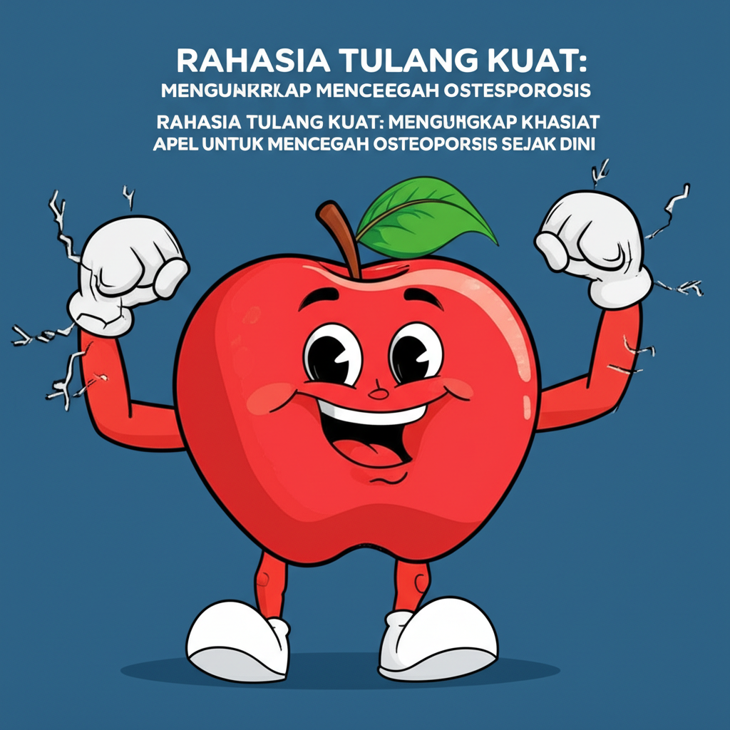 Rahasia Tulang Kuat: Mengungkap Khasiat Apel untuk Mencegah Osteoporosis Sejak Dini
