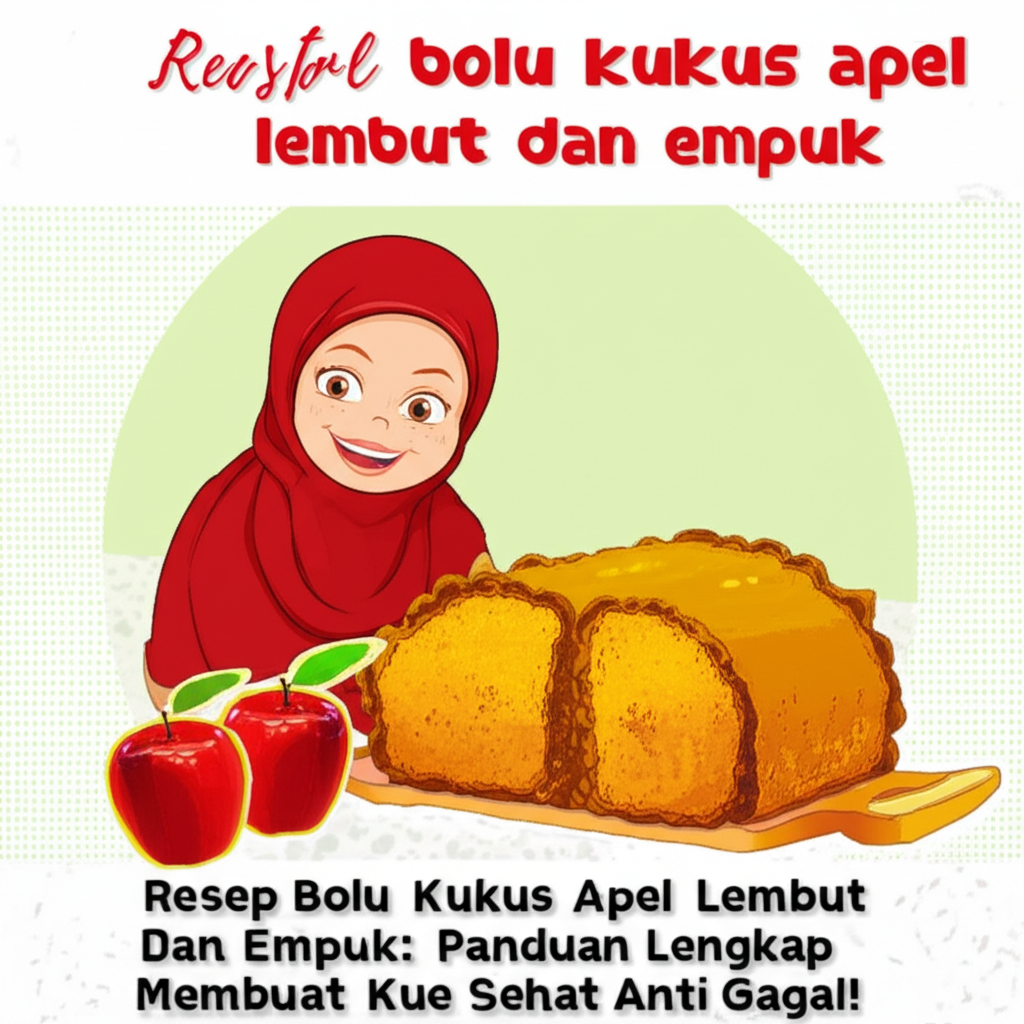 Resep Bolu Kukus Apel Lembut dan Empuk: Panduan Lengkap Membuat Kue Sehat Anti Gagal!
