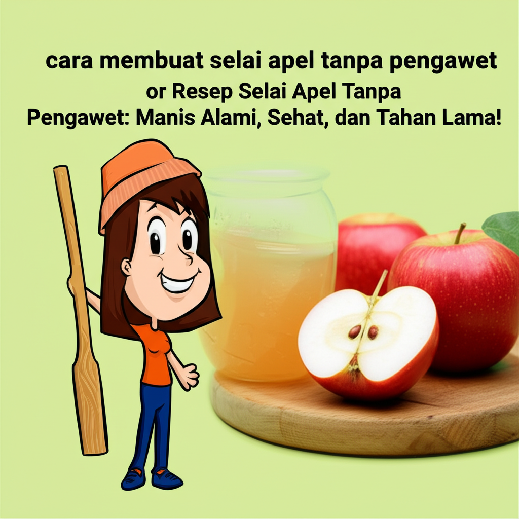 Resep Selai Apel Tanpa Pengawet: Manis Alami, Sehat, dan Tahan Lama!