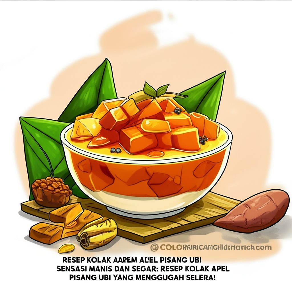 Sensasi Manis dan Segar: Resep Kolak Apel Pisang Ubi yang Menggugah Selera!